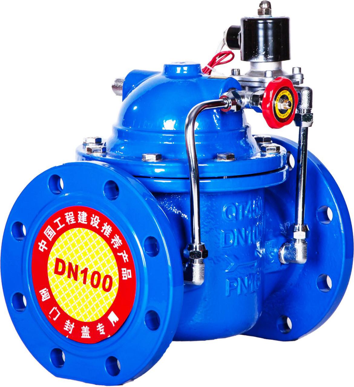 600X電動控制閥、球墨鑄鐵電動控制閥